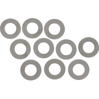 Espaciador de rodamiento de rueda — 0.20 mm (0.008"), Trasera, Paquete de 10