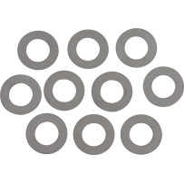 Espaciador de cojinete de rueda — 0.41 mm (0.016"), trasero