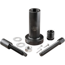 Big Twin Transmission Main Seal Tool — Main shaft, transmission fitment, Black