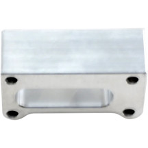 Oil Filler Spout Spacer Block — 1.5" thick, polished
