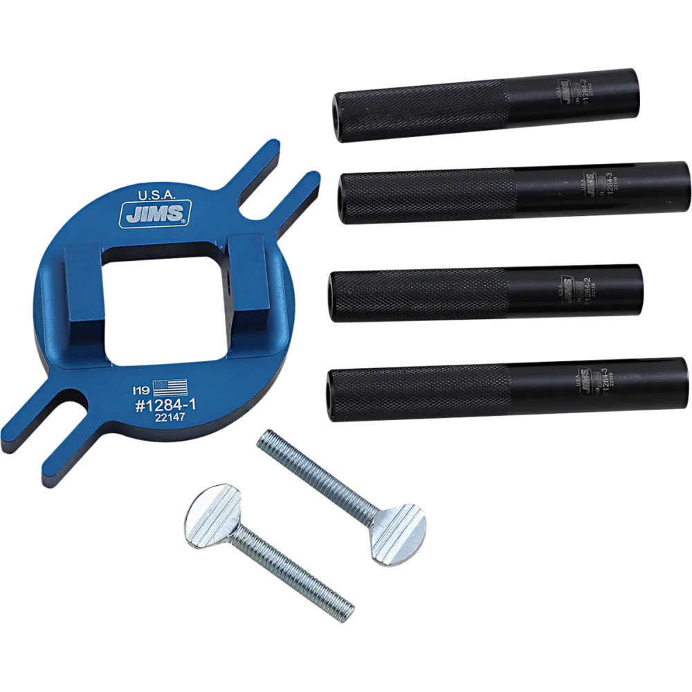 Rod Holder Tool — JIMS kit, Black, Blue, Silver, P/N 1284