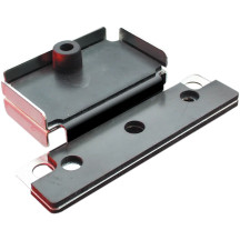 Brake Caliper Piston Remover — Front and rear 4-piston calipers, gray, red