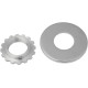 Steering Stem Bearing Adjusting Nut — Steering Stem, Chrome