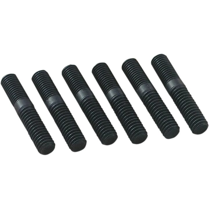 Exhaust Stud — Black, 6 Pack
