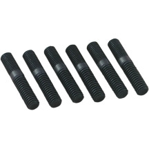 Exhaust Stud — 5/16"-18 / 5/16"-24 x 1-11/16" stud, Black