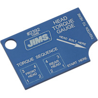 Head Bolt Torque Gauge — Torque plate, head bolt application, blue