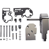 Flow Pro 1 Billet Oil Pump Complete Assembly — Polished, 6061 billet aluminum