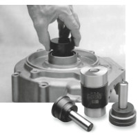 Timken® Bearing Race Installer — Crankcase, Left Side, Black, Silver