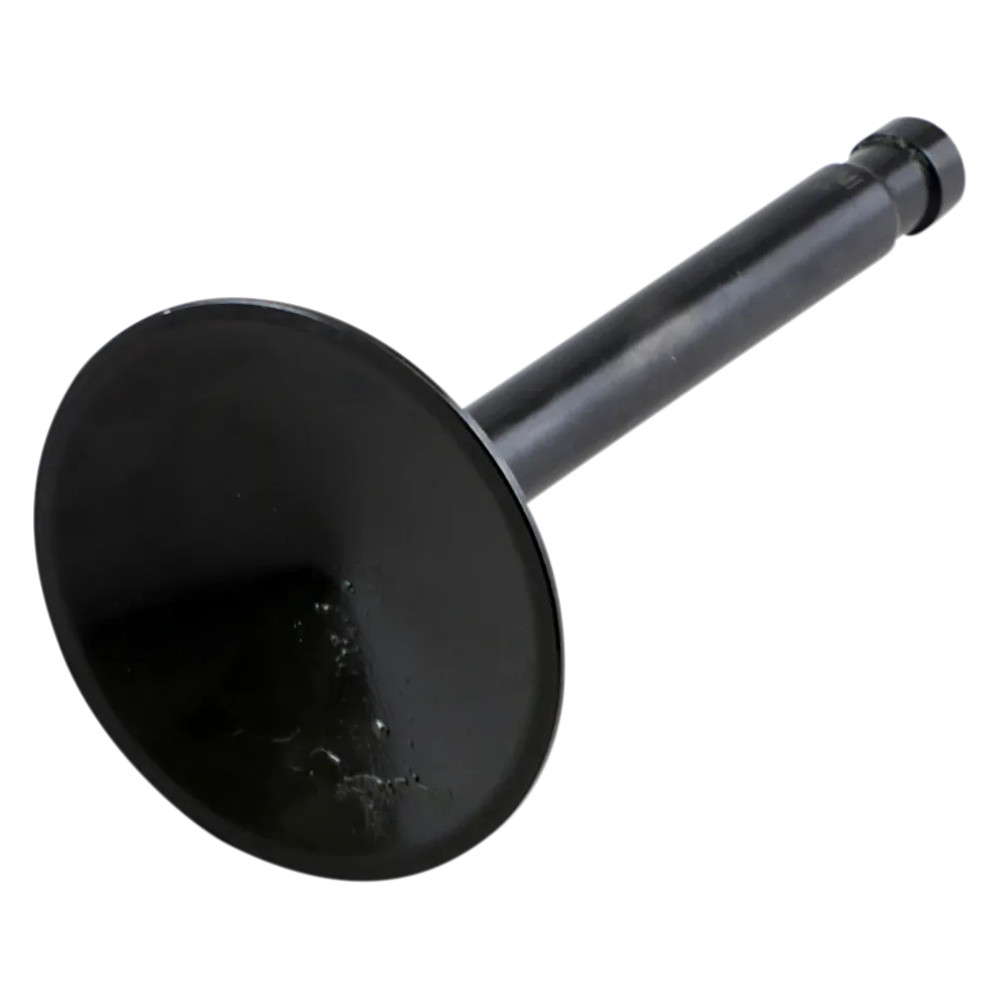 Válvula nitrurada — Diámetro de cabeza 1.950", Longitud 3.885", Diámetro de vástago 0.3765", Admisión