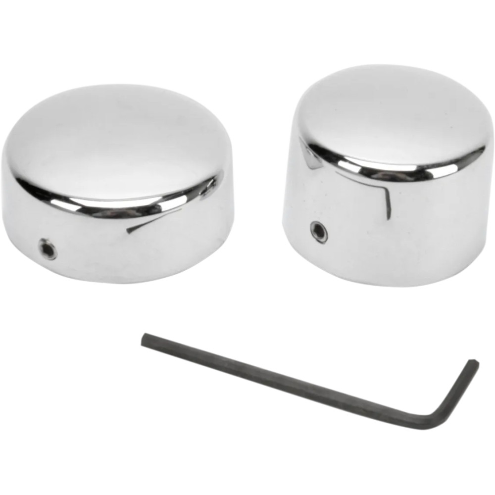 Chrome Axle Cap for 3/4" Axle — 3/4" (19.1 mm), Rear