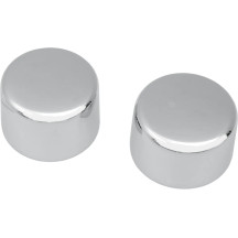 Chrome Axle Cap for 3/4" Axle — 19.1 mm (3/4"), rear