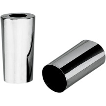 Fork Slider Covers — 165.10 mm (6.50 in), Chrome