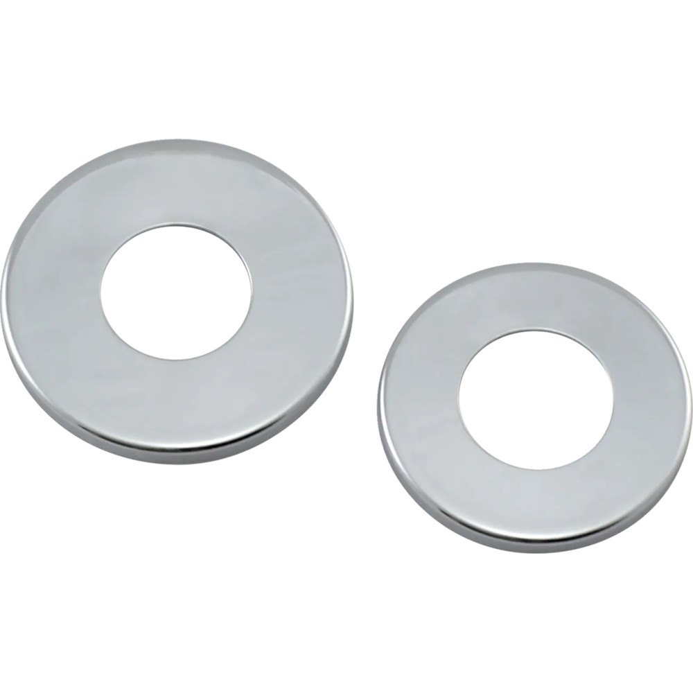 Fork Stem Dust Covers — Chrome