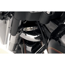 Front Fork Air Baffle — Chrome