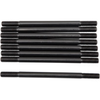 Juego de espárragos de cilindro — 8 unidades, Negro