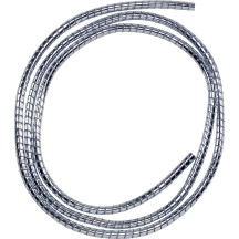 Chrome Cable/Wire Covering — 4.8 mm (3/16"), 152.5 cm (5')