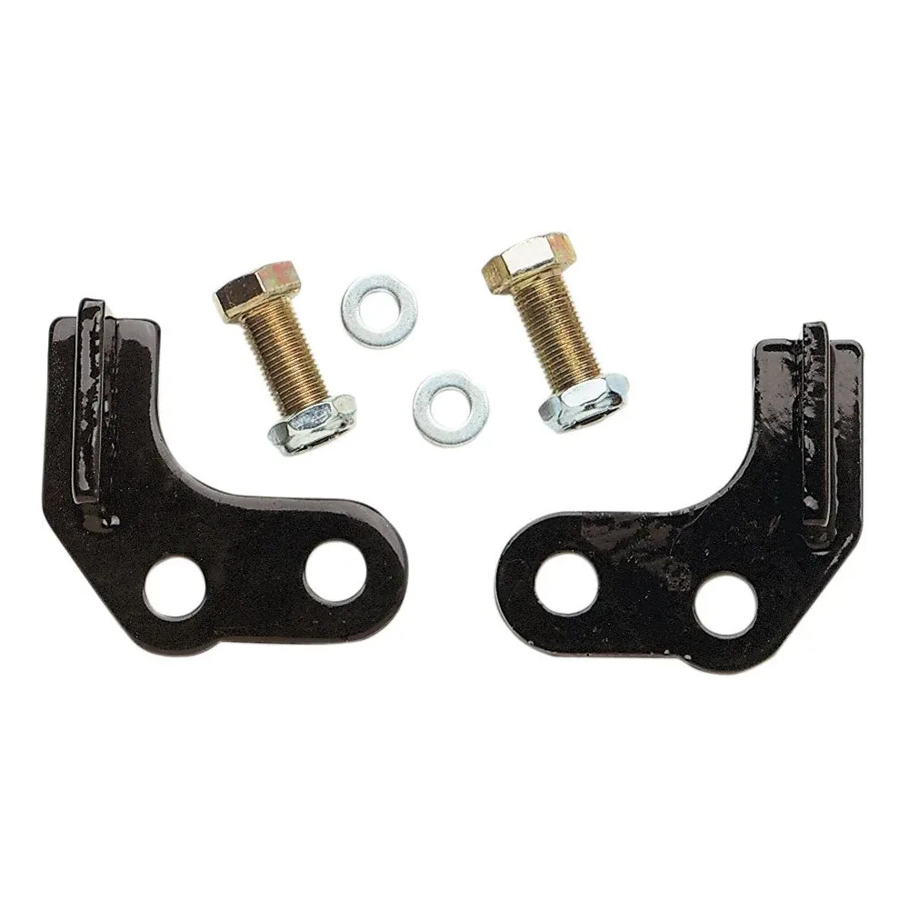 Kit de descenso trasero — Rebaja 25–40 mm (1.00"), trasero, negro, acabado en polvo