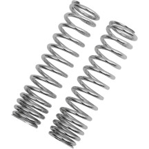 Shock Springs for 12-Series & 412-Series — 238 mm, rear, Chrome