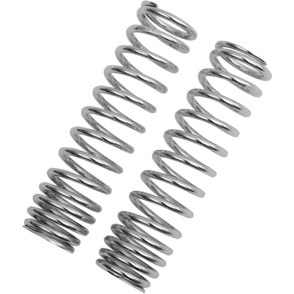 Shock Springs for 12-Series & 412-Series — 238 mm, rear, Chrome