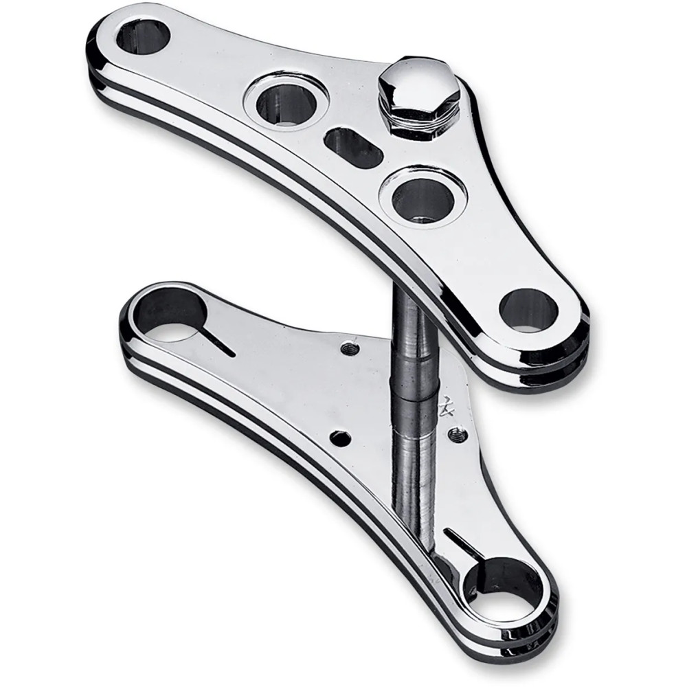 41 mm Raked Triple Tree — Chrome