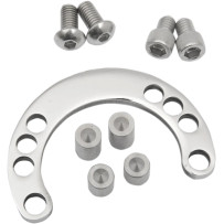 Kit de tope ajustable para horquilla de triple árbol — cromado