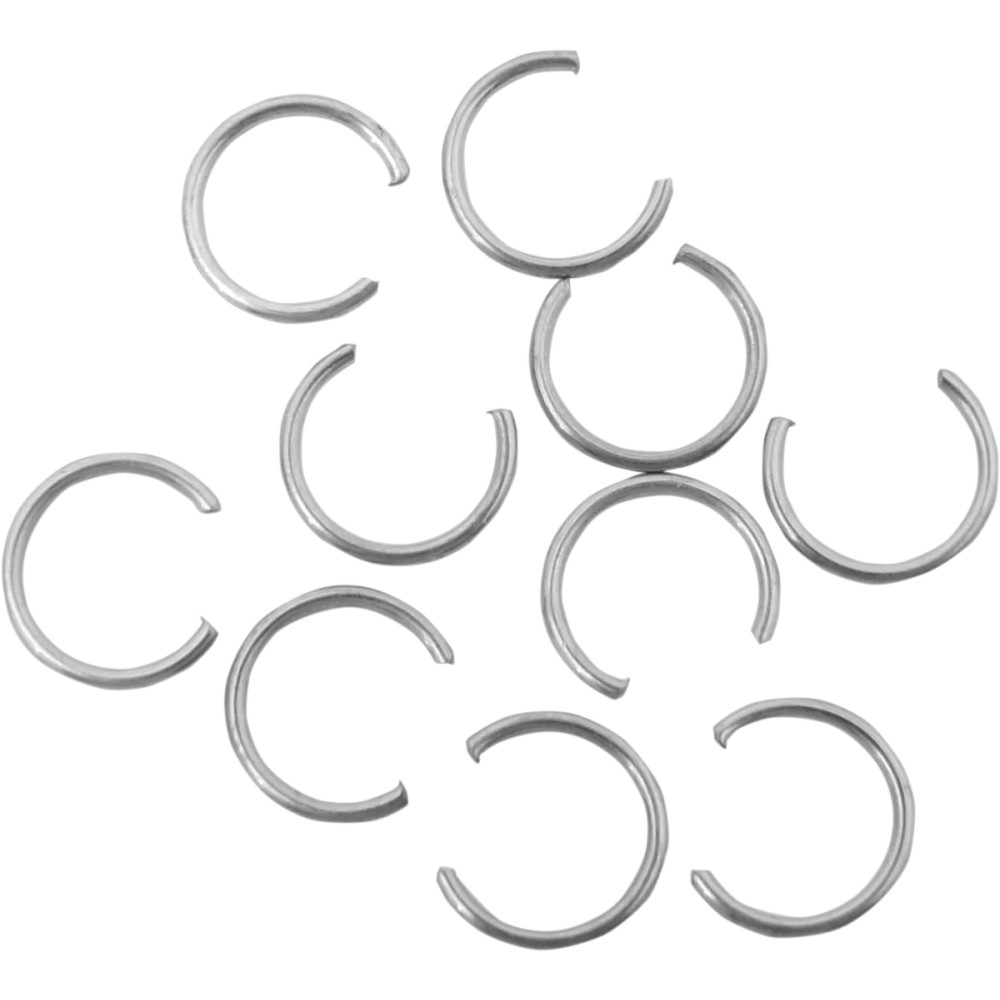 Throttle/Idle Cable Retaining Clips — 10 Pack, Single Cable, Natural