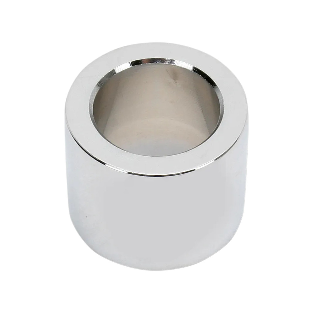Chrome Outer Axle Spacer — 19.1 mm ID, 29 mm OD, 22.6 mm length