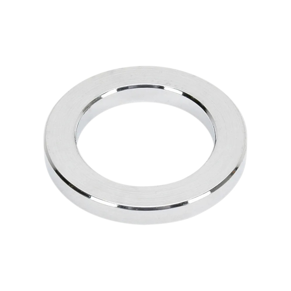 Chrome Outer Axle Spacer — 19.1 mm (3/4") ID, 29 mm (1-1/8") OD, 3.6 mm (0.141") length