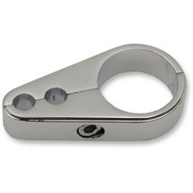 Die-Cast Cable Clamp — 25.4 mm (1") mounting diameter, Chrome