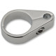Abrazadera de cable de fundición — 25.4 mm (1"), aluminio, cromado