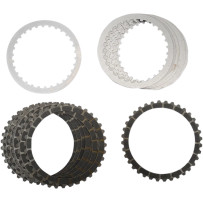 Carbon Fiber Clutch Plate Kit — BARNETT, Carbon fiber friction plates, Steel drive plates, 307-30-20011