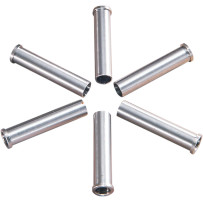 Clutch Spacers — Chrome, 6 Pack