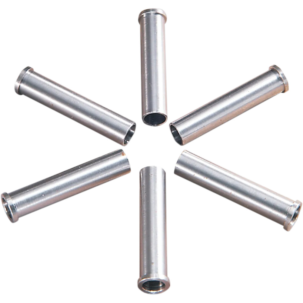 Clutch Spacers — Chrome, 6 Pack