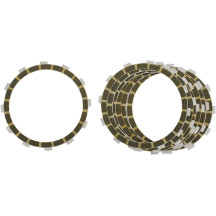 Juego de placas de fricción del embrague — 7 piezas