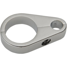 Die-Cast Cable Clamp — 28.6 mm (1-1/8"), Chrome