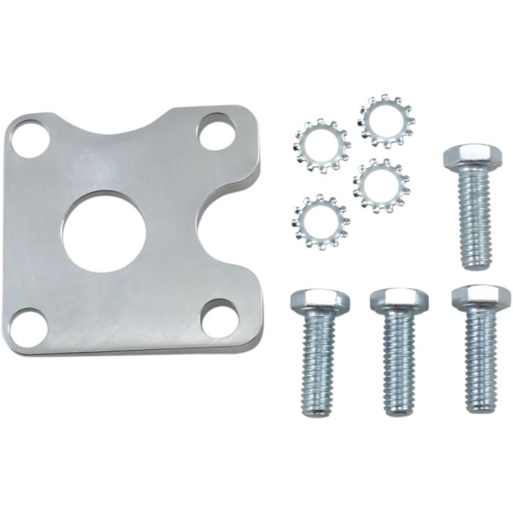 Cuña para pata de cabra — Aluminio, Plata