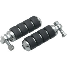 ISO® Pegs — 117 mm, 32 mm outside diameter, male mount, black/chrome