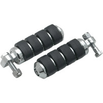 ISO® Pegs — 117 mm, 32 mm outside diameter, male mount, black/chrome
