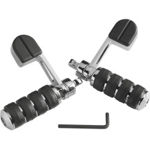 ISO® Stirrups — Male mount, Left, Right, Front, Rear, Chrome