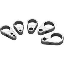 Die-Cast Cable Clamp — 31.8 mm (1-1/4"), Chrome