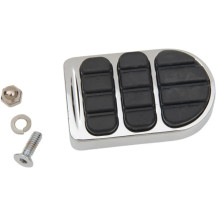 ISO® Brake Pedal Pad — Chrome, Black