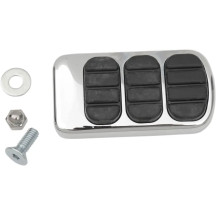 ISO® Brake Pedal Pad — Chrome, Black