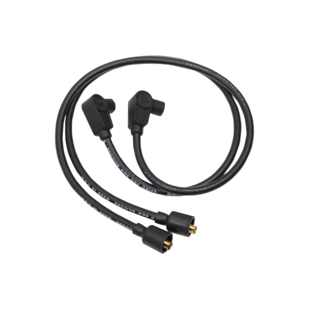 Universal Spark Plug Wire Kit — Black, 8 mm, 61 cm (24")