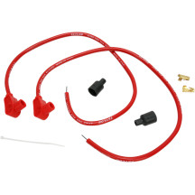 Universal Spark Plug Wire Kit — Red, 61 cm (24"), 8 mm