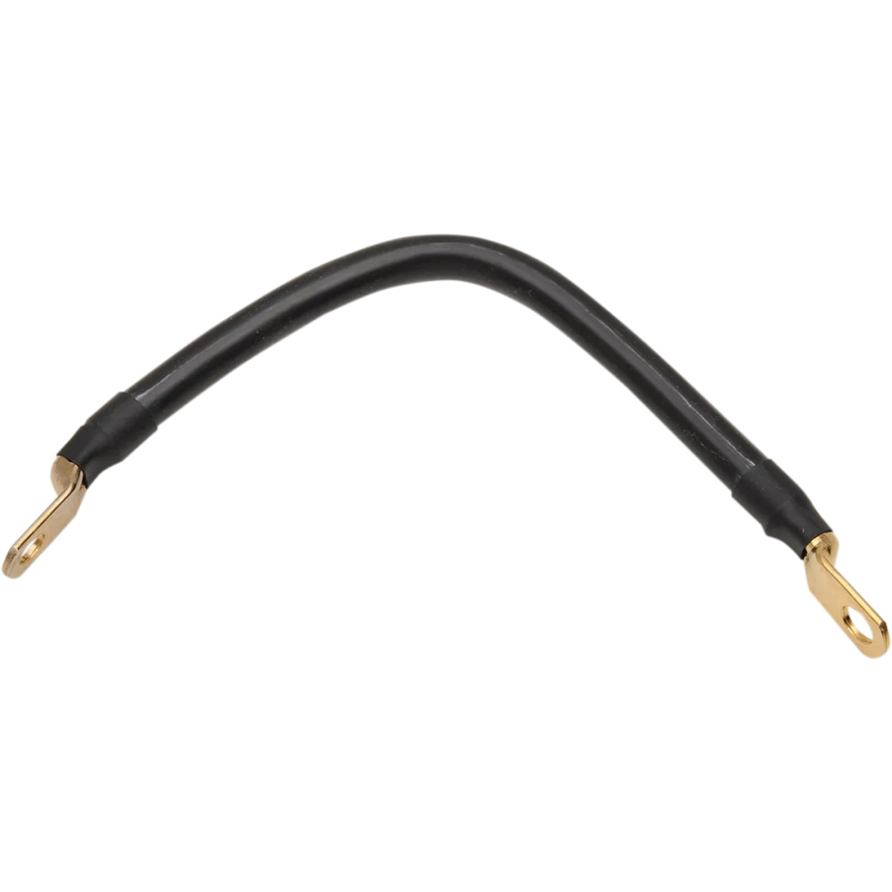 Battery Cable — 4 AWG, 229 mm (9"), ring terminal, Black