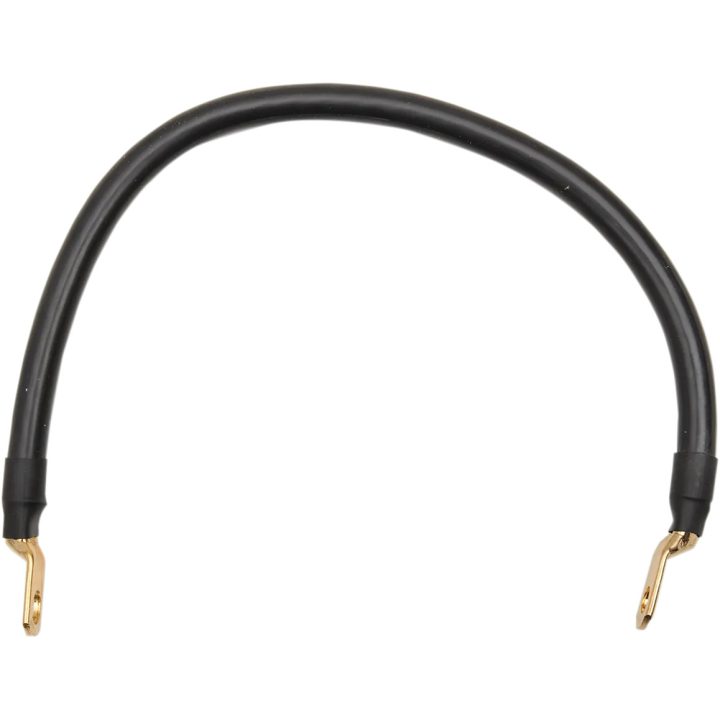 Battery Cable — 4 AWG, 14 in (35.5 cm), Black