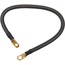 Battery Cable — 4 AWG, 16 in (40.5 cm), Black