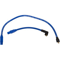409 Pro Race Custom-Fit Spark Plug Wire Kit — 10.4 mm, 241 mm (9.5"), 510 mm (20"), Blue