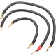 Battery Cable Kit — 4 AWG, 203 mm (8\"), Black
