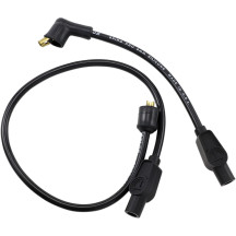 Custom-Fit Spark Plug Wire Kit — 8 mm, 21.5 in, Black